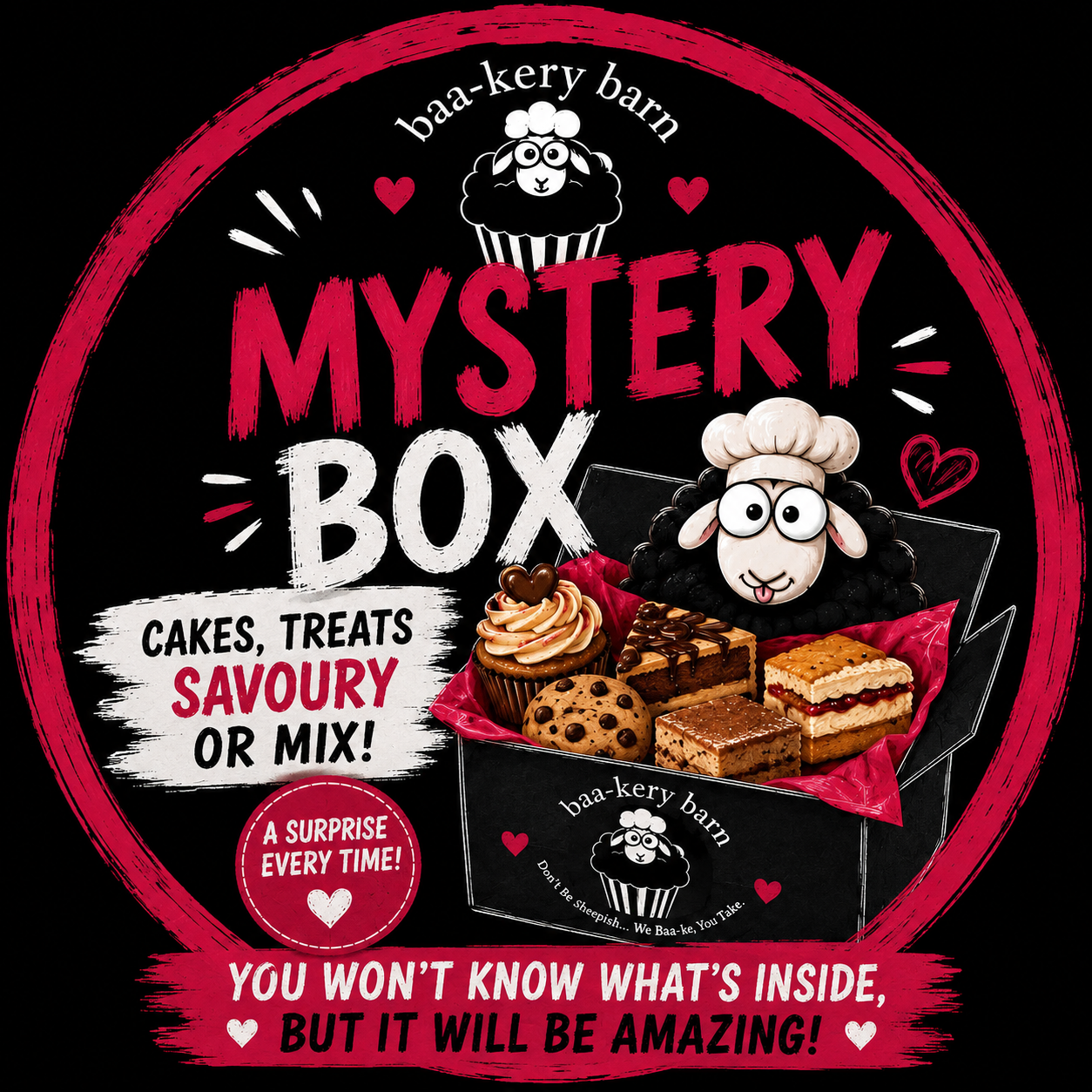 Mystery Box - Mix of Cake & Savoury’s