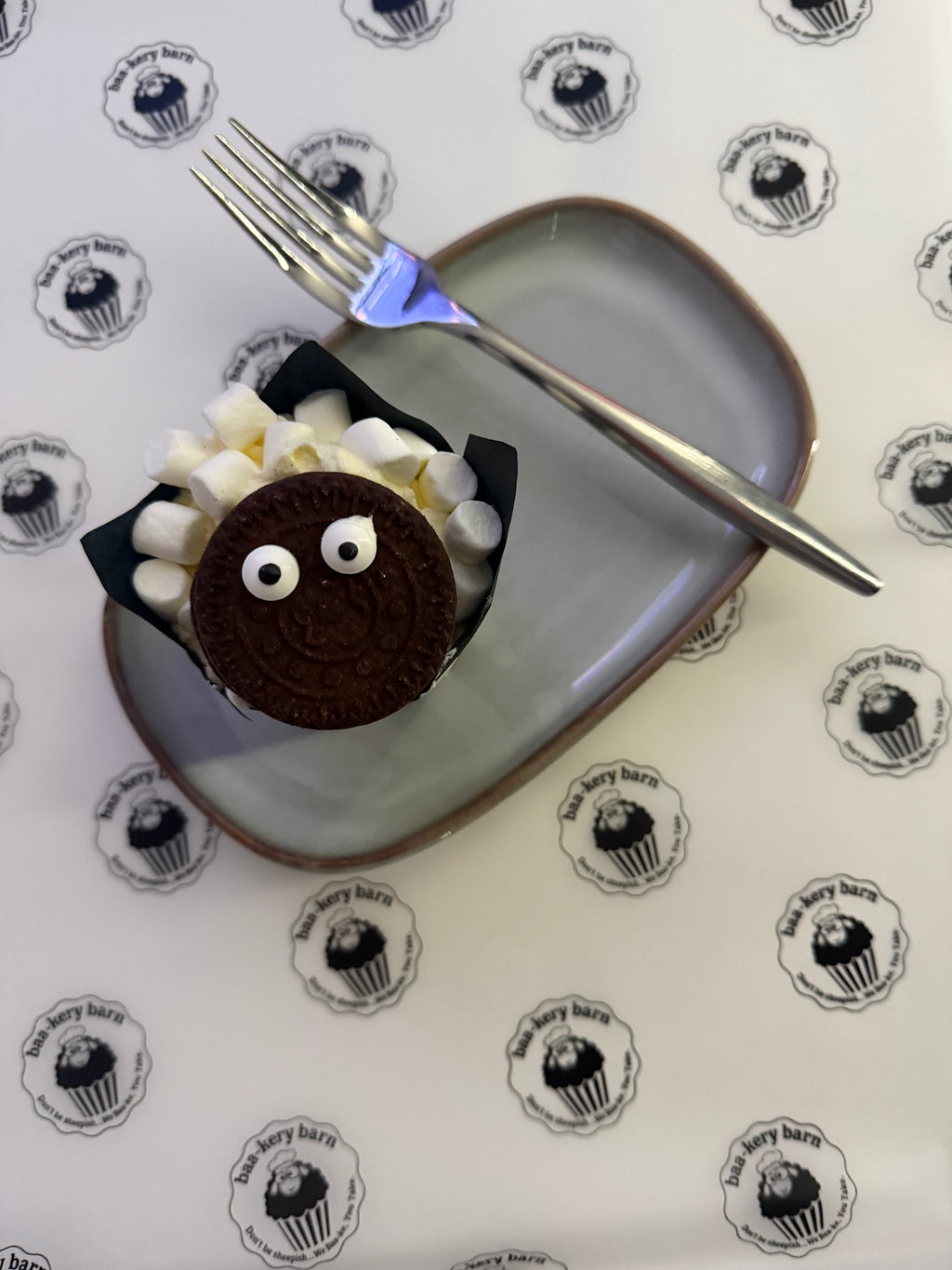 Blacksheep Chocolate & Marshmallow Cupcake