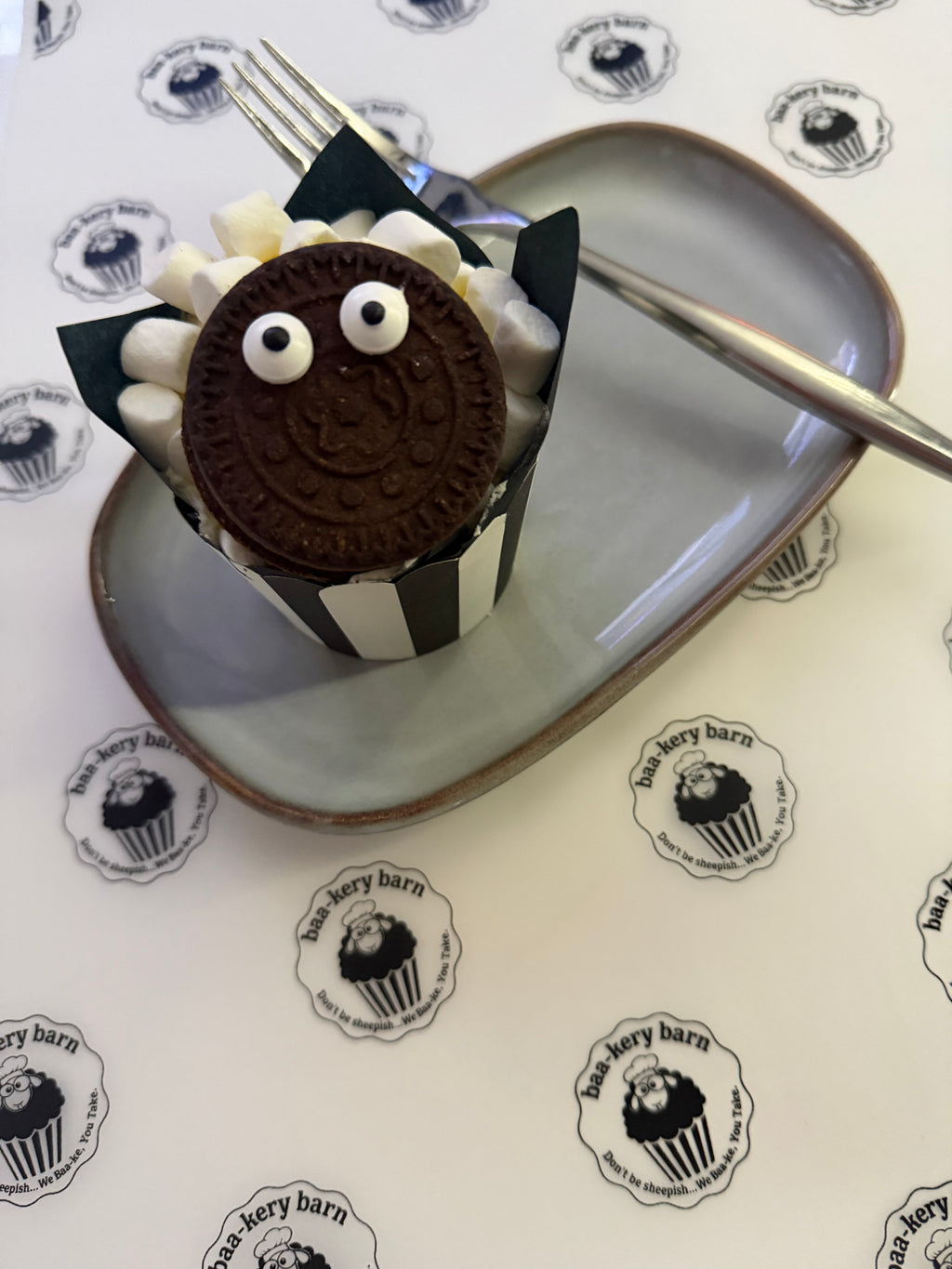 Blacksheep Chocolate & Marshmallow Cupcake